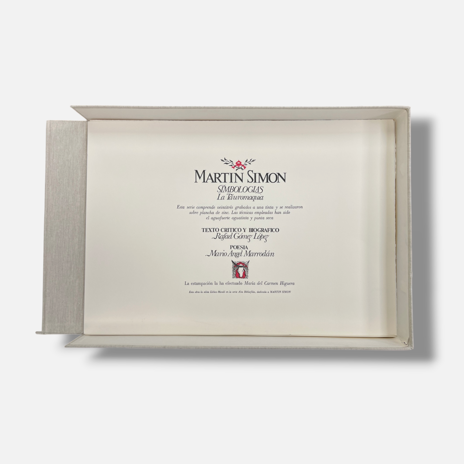 Martín Simón "Simbologias, La Tauromaquria" Limited Signed Wall Art 23-Piece Set