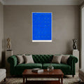Gerardo Delgado "Sin Titulo III(azul)" 2004 Limited Signed Wall Art Print