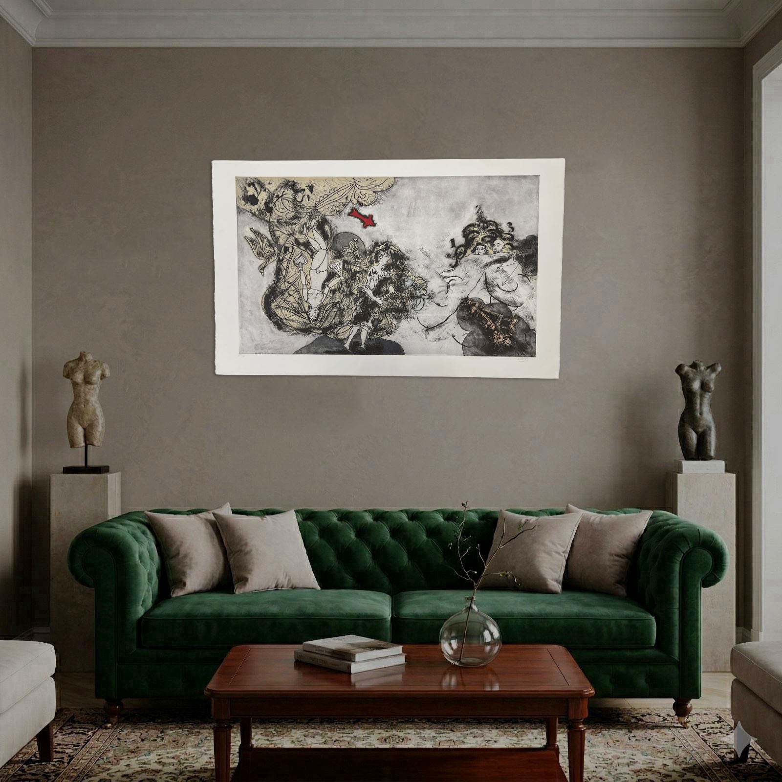 Augustín Ubeda "Serie: Cosas Del Cielo.. y de la Tierra" Limited Signed Wall Art