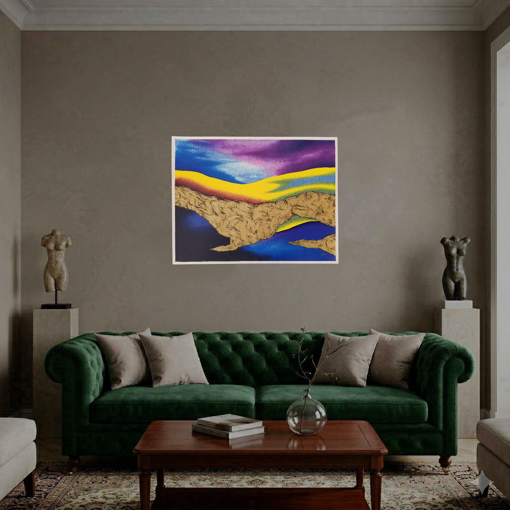 Zoltán Gábor Fodor-Lengyel "Refugios" P.T. 2003 Limited Signed Canvas Wall Art