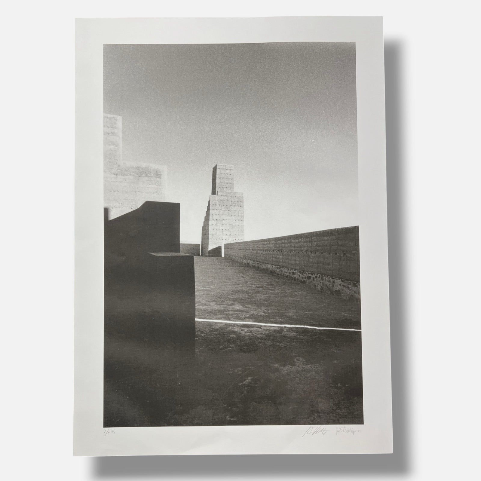 Hannsjörg Voth "Stadt Des Orion II" P.T. 2004 Limited Signed Wall Art, 76x105 cm