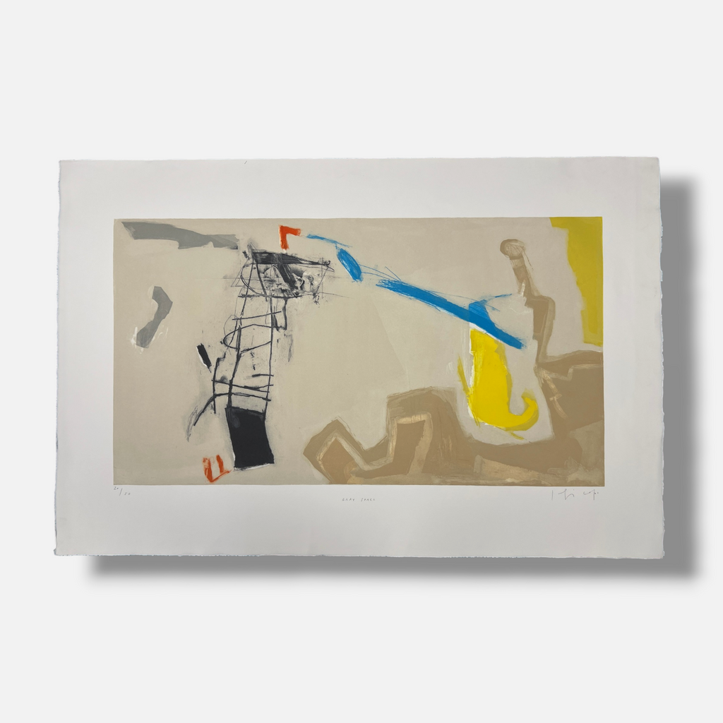 Joaquín Capa Eiriz "Grey Space" 1999 Limited Signed Fine Wall Art Print