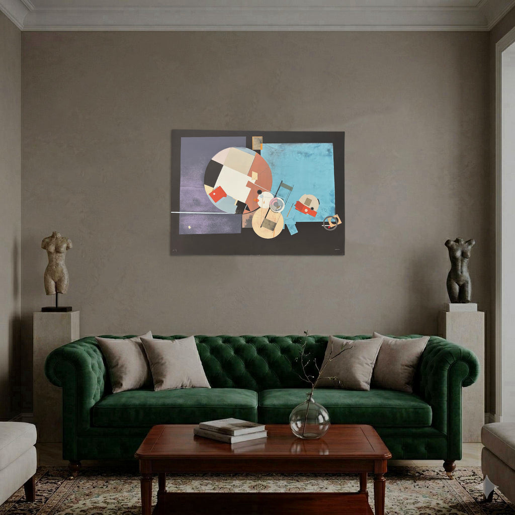 Antonio Lorenzo Carrión "Composicion II" P.T. 2003 Limited Signed Fine Wall Art