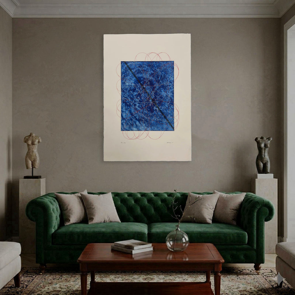 Dorothea Rockburne "Ship Curve #1" 2005 Limited Signed Wall Art | 78 x 112 cm