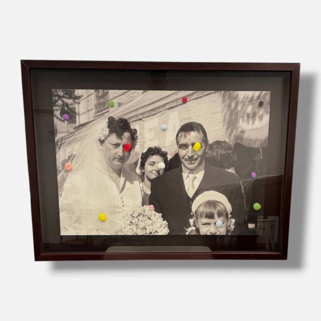 Carmen Calvo "Y Todo es Una Enfermedad Incurable" Signed Framed Wall Art