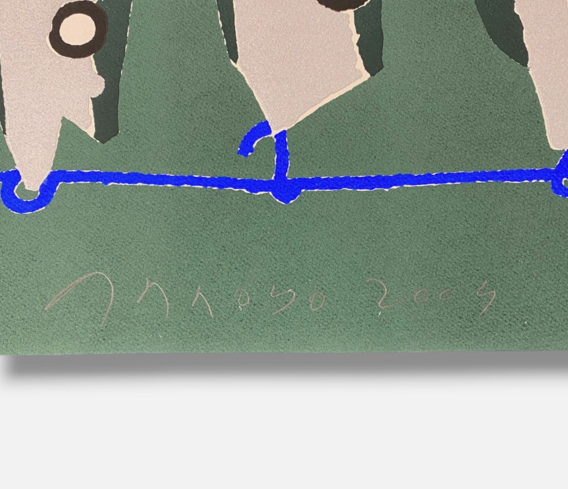 Eduardo Arroyo "Noticias Sin Importancia II" Limited Signed Fine Wall Art Print