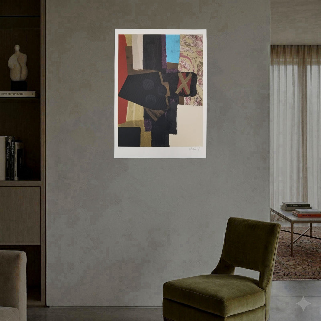 Osvaldo Matamoros "S/T I" 2004 P.T. Limited Signed Fine Wall Art Print