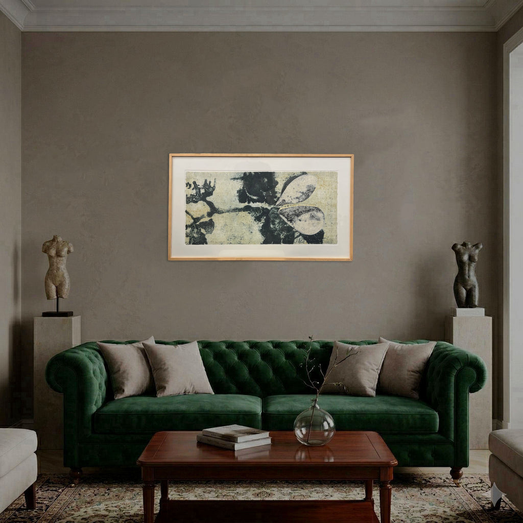 Elena Jiménez Moreno "Negra flor II" 2003 Limited Signed Fine Wall Art Print