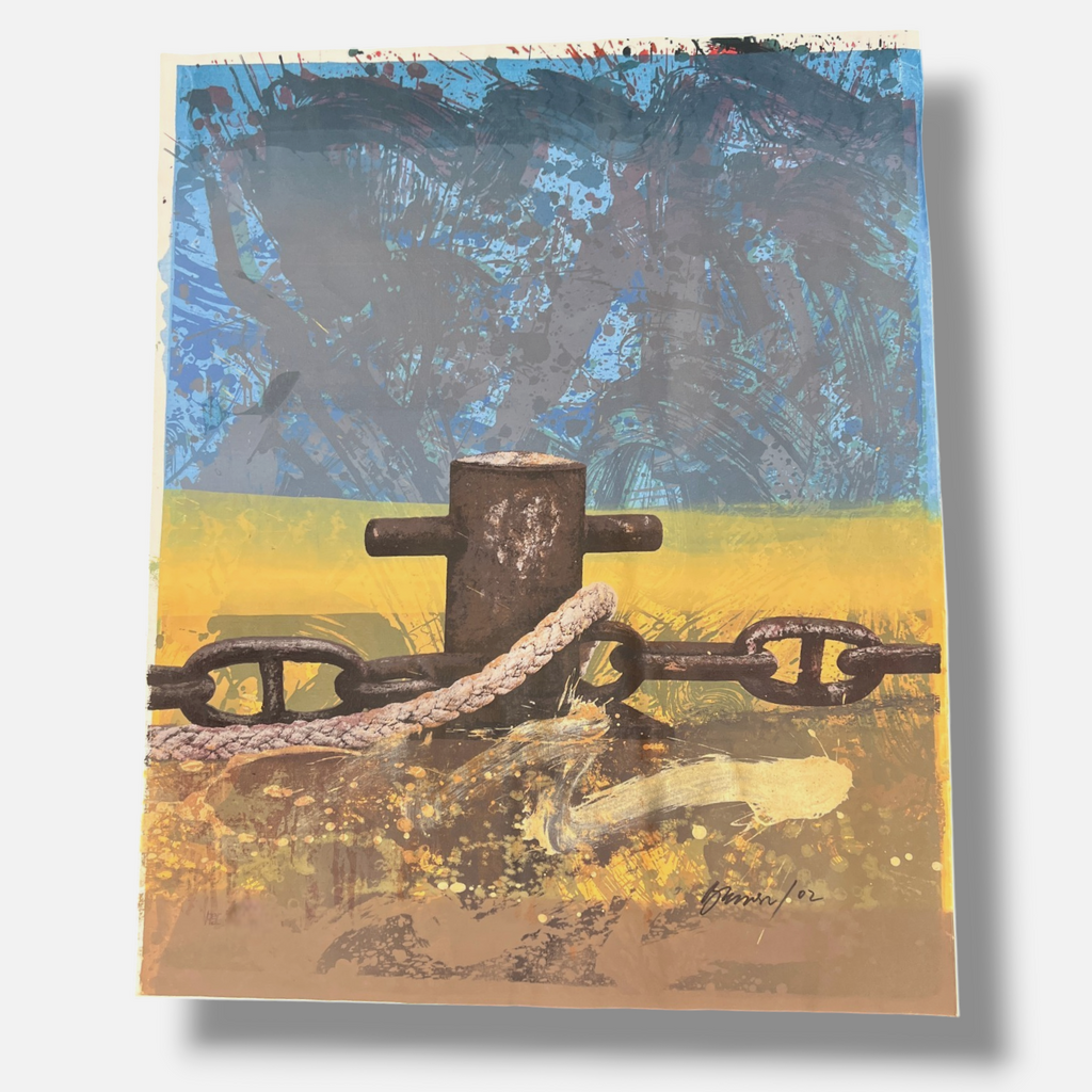 Francisco Bernal "Barrera" 2002 Limited Signed Fine Wall Art Print