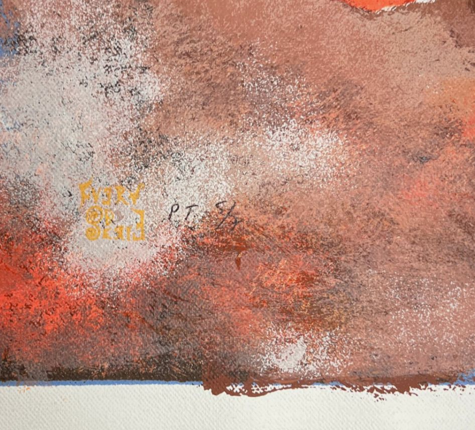 Zoltan Szabo "Puro Aire Con Sol" P.T. 2002 Limited Signed Framed Wall Art Print