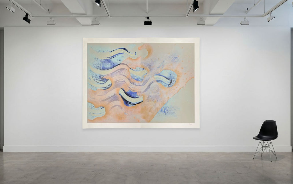 José Fuentes Esteve "El Rio XI" 2004 Limited Signed Wall Art | 170 x 218 cm