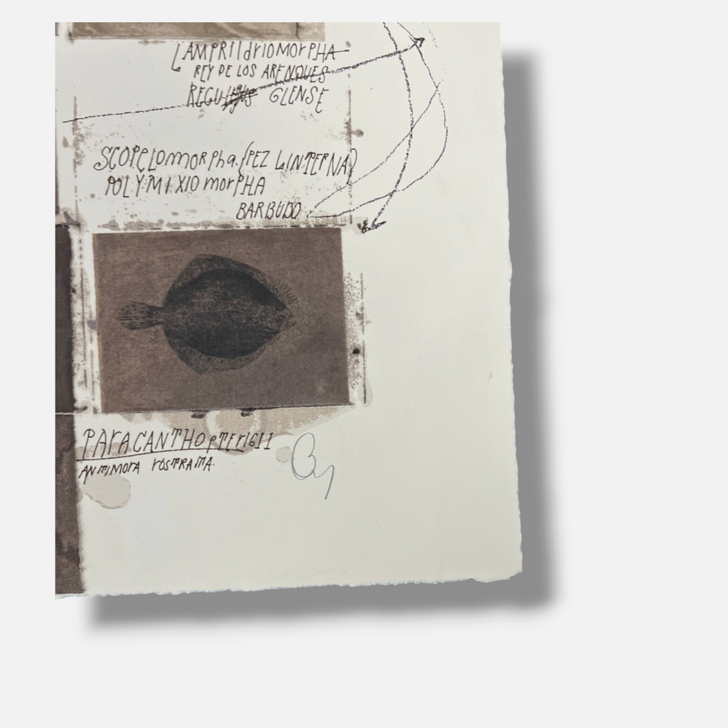 Ricardo Brey "Sin Titulo III" H.C. Limited Signed Wall Art