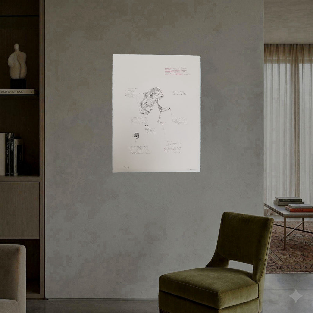 Tamara Zaitseva "Estudio Para Un Sueño II" 2004 P.T Limited Signed Fine Wall Art
