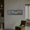 Mª Luisa Sanz García Muro "Angel Ajedrez" Limited Wall Art Print | 37 x 112 cm