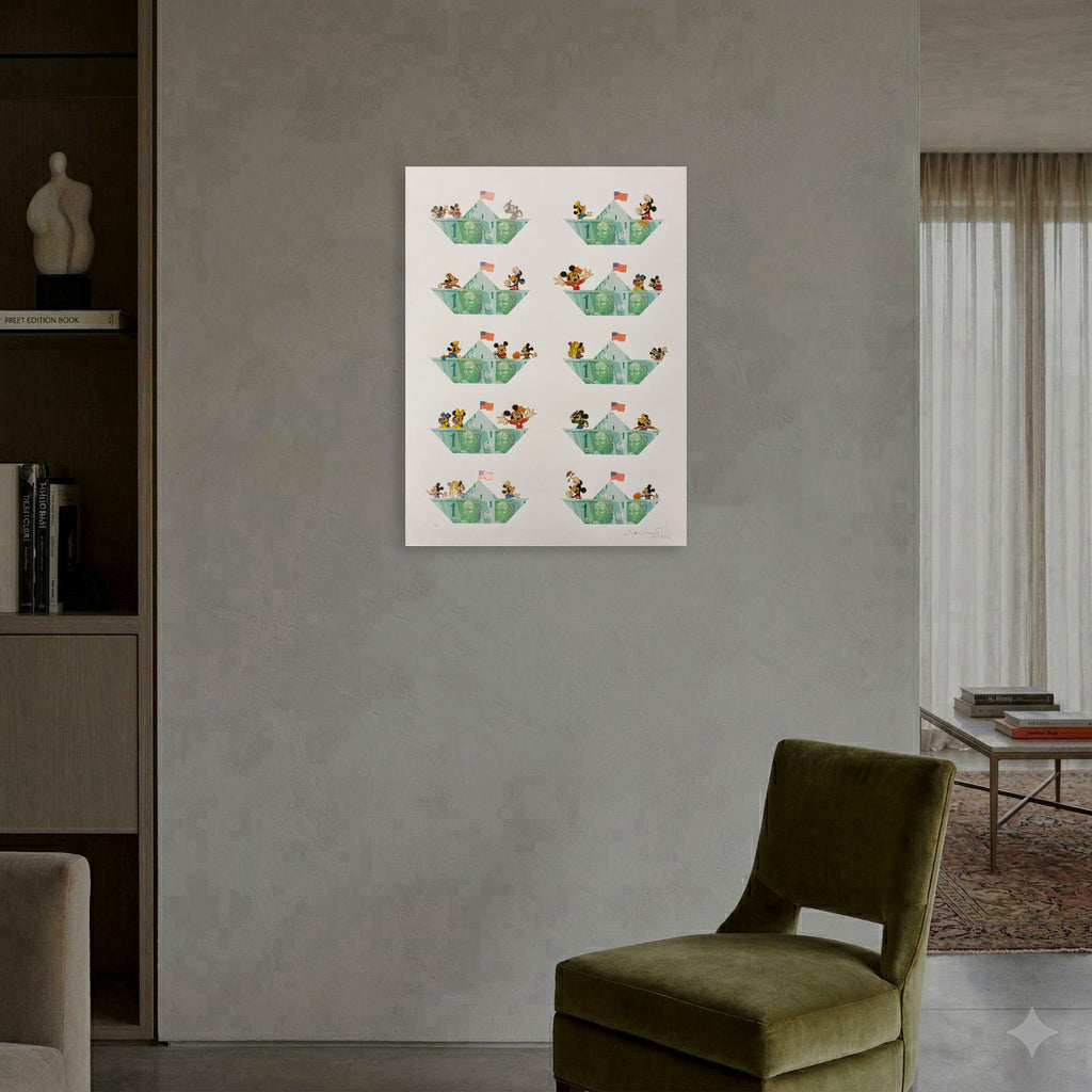 Nelson Leirner "Real-lty-Show" P.T. 2005, Fine Wall Art Print | 80 x 60 cm