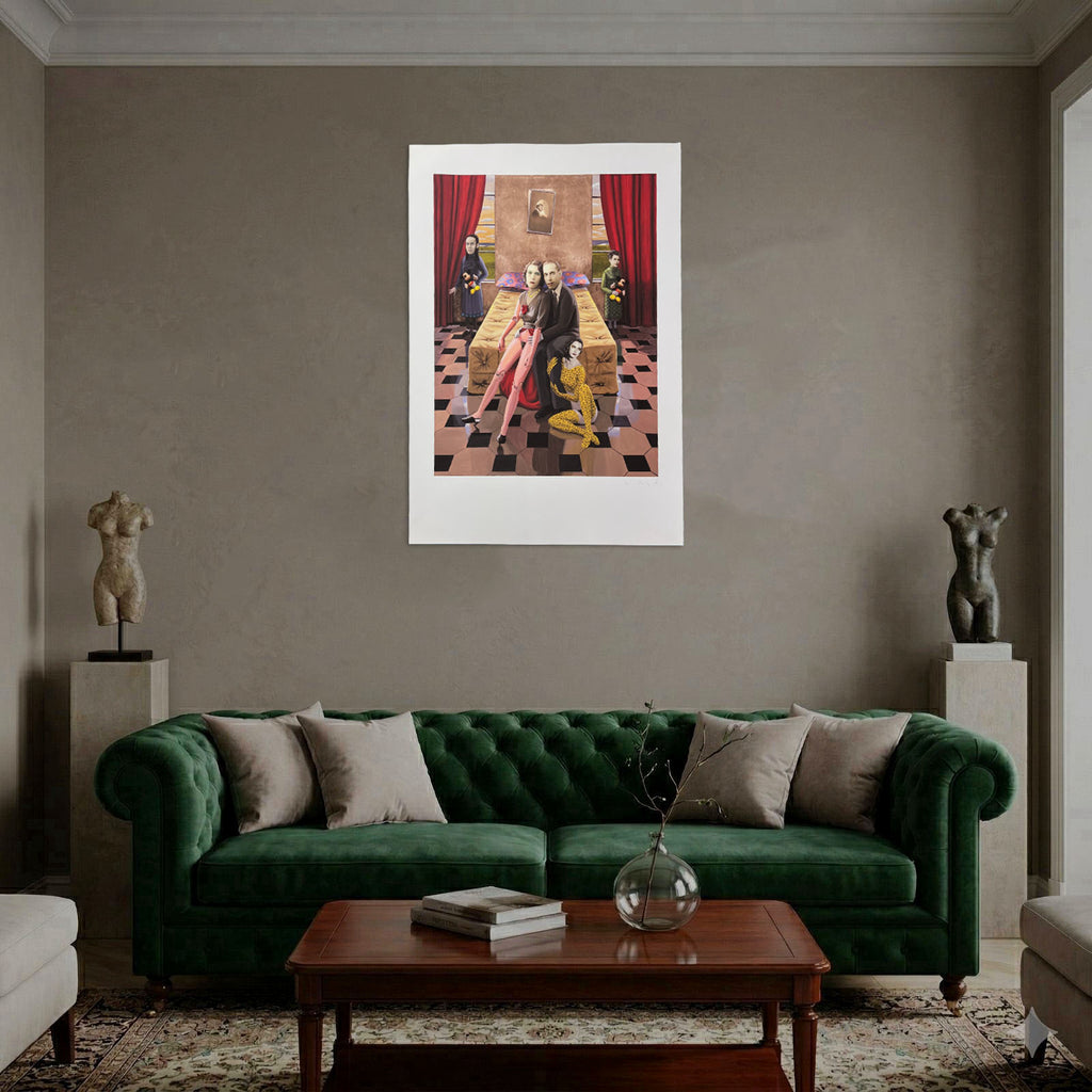 Gino Rubert "Sin Titulo I" 2005 Limited Signed Fine Wall Art Print
