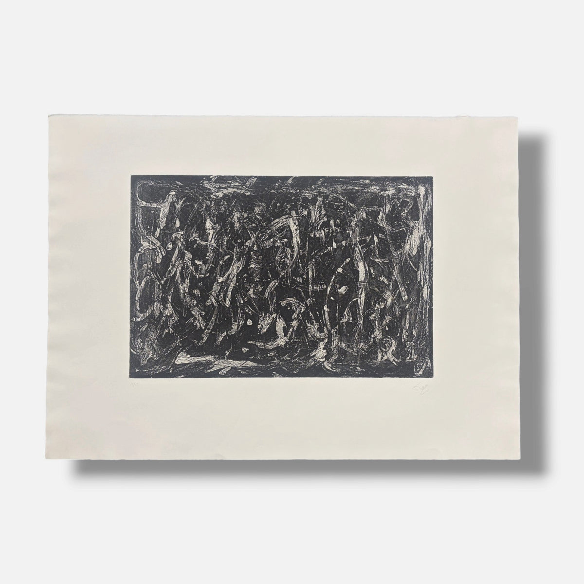 Diego Romero "Sin Titulo III" /12 Limited Signed Unframed Fine Wall Art 50Lx70W