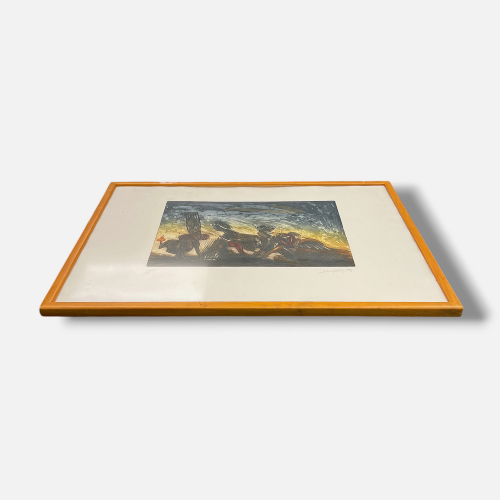 Bonifacio Alfonso "Galio Azul" 1994, Limited Signed Fine Wall Art Print