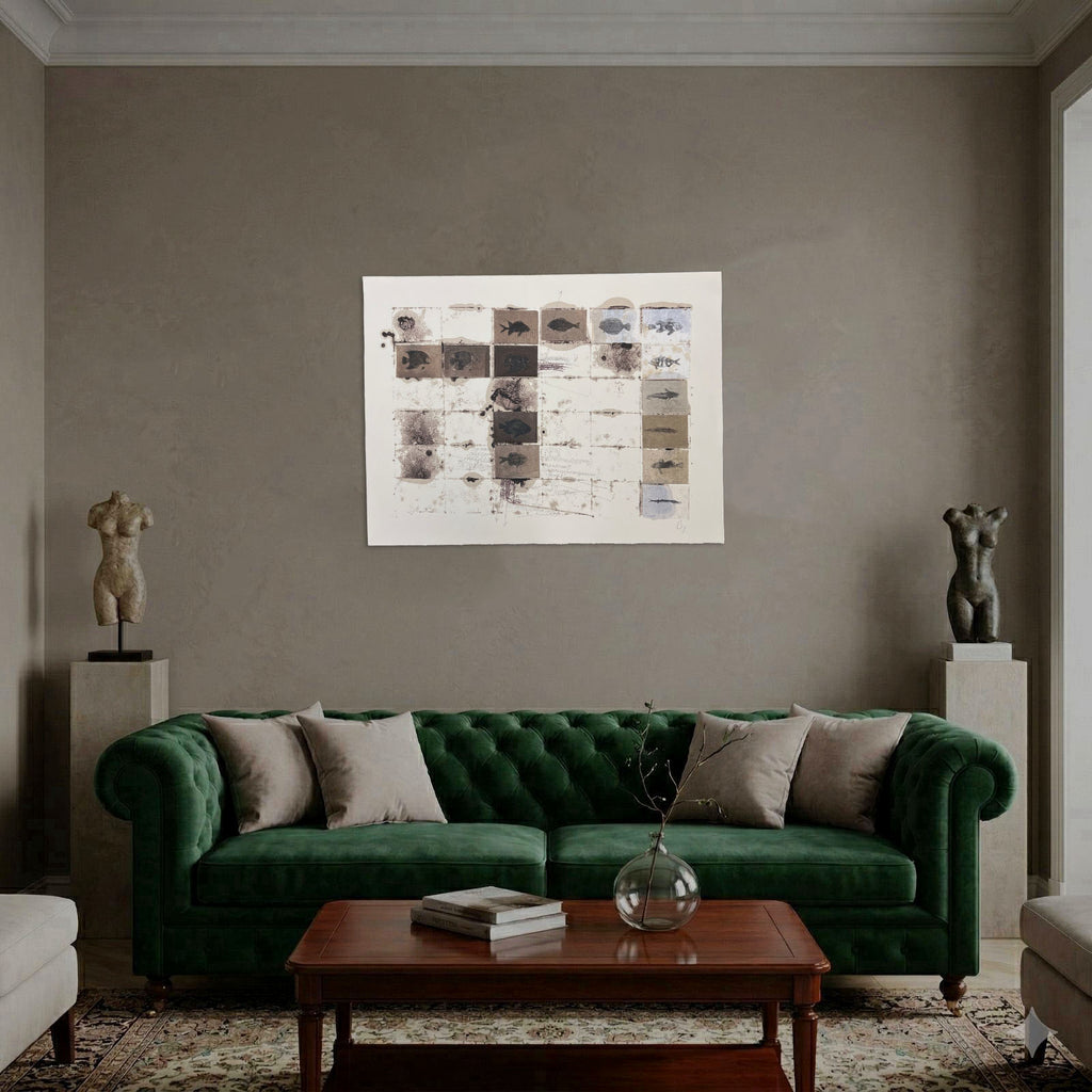 Ricardo Brey "Sin Titulo IV" 2005 Limited Signed Fine Wall Art