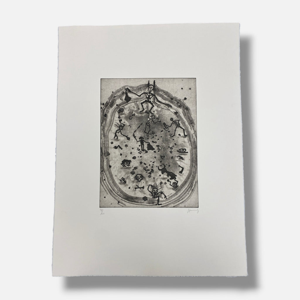 Sergio Hernández "Sueño De La Muerte" 9-Piece Fine Wall Art Set | 11.6 x 15.6 in
