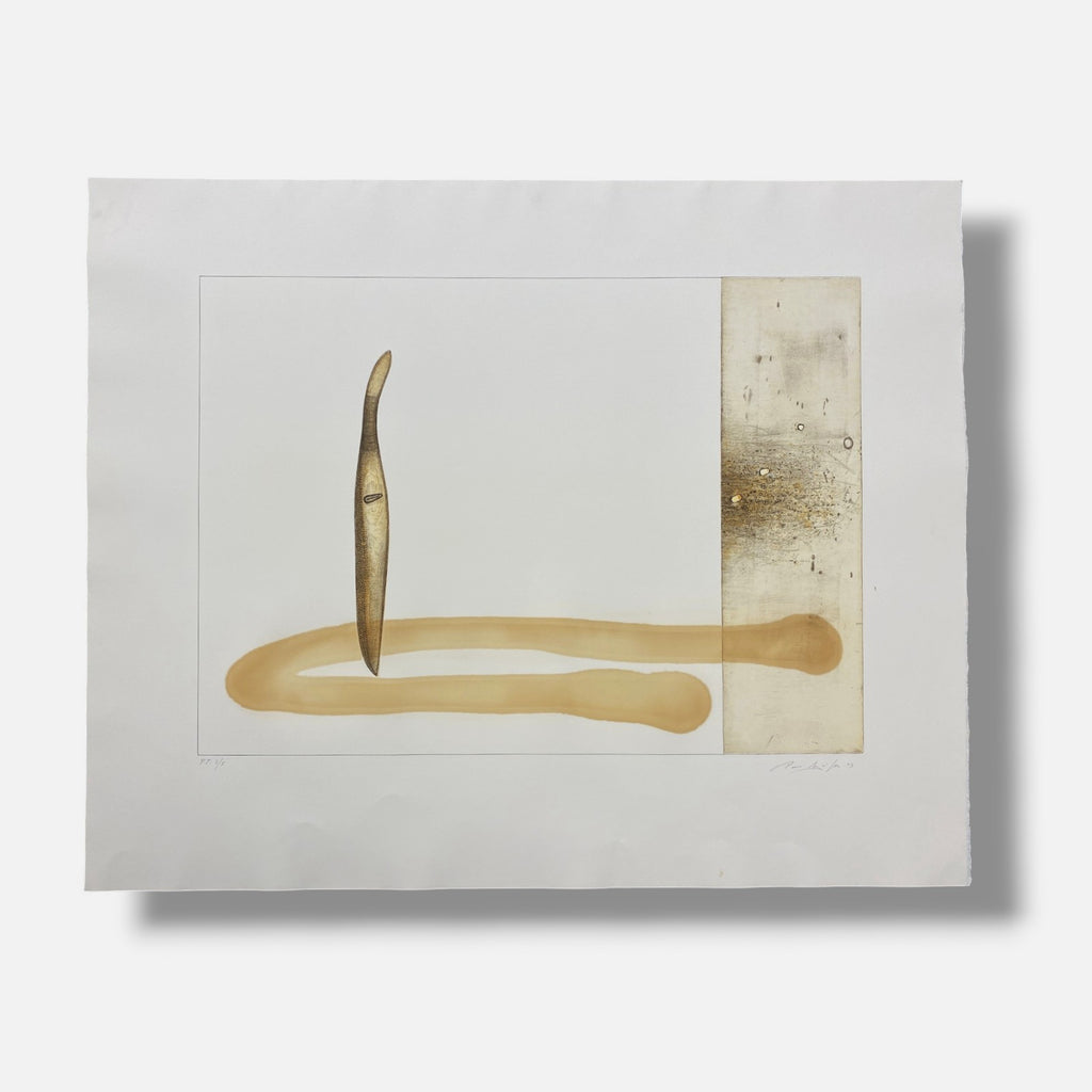 Paco Aguilar "Territorios B" 2003 P.T. Limited Signed Fine Wall Art 74L x 91W cm