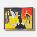 Luis García-Ochoa Ibáñez "Payaso Amarillo" Limited Signed Wall Art Print | 53x73