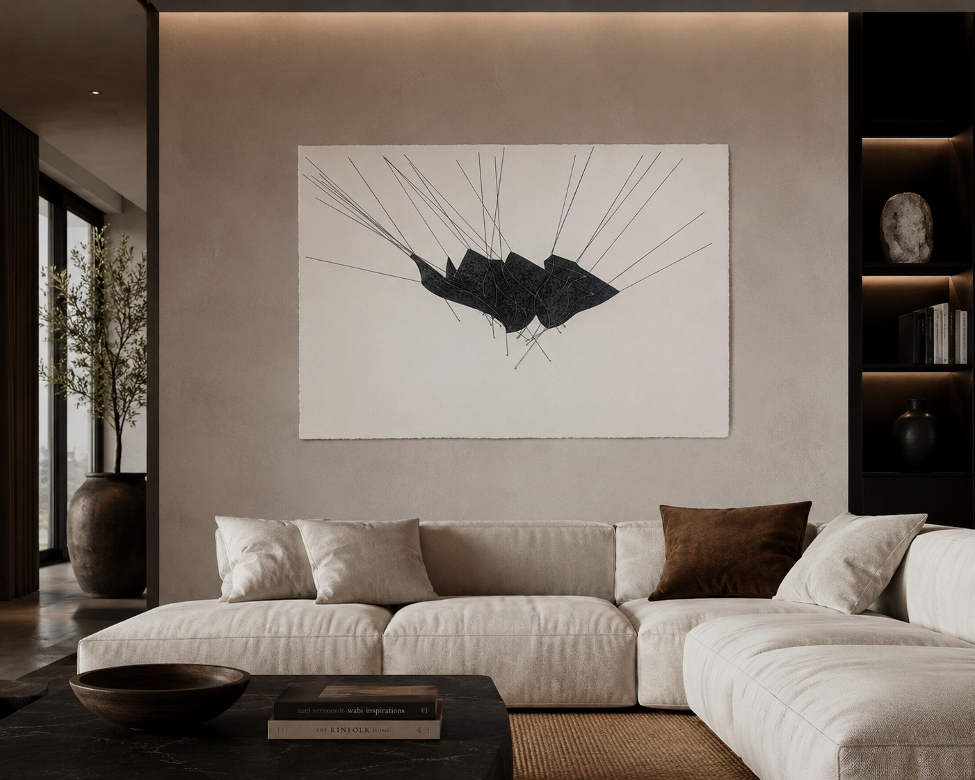 Blanca Muñoz Gonzalo "Divergente" 2005 Limited Signed Fine Wall Art 60L x 90W cm