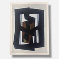 Justino Alves "Geometrias I" 2006 Signed Limited Fine Wall Art | 76 x 56 cm