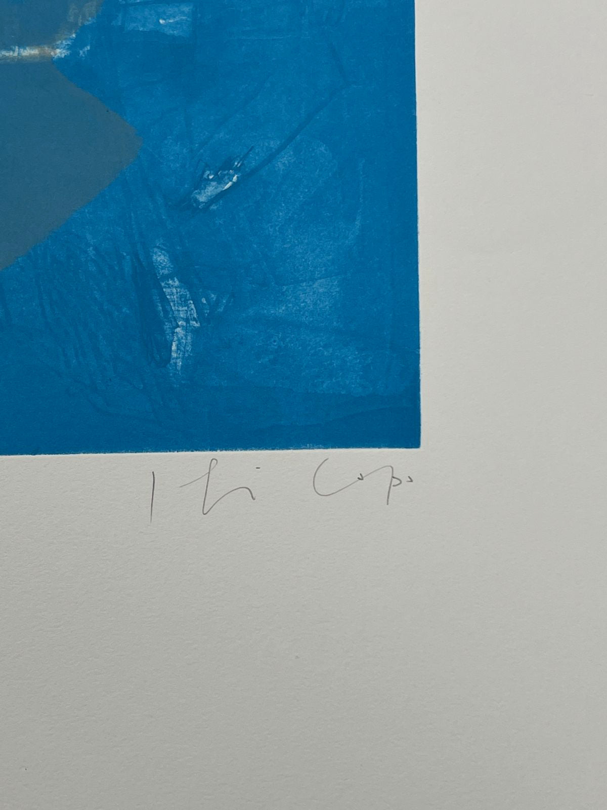 Joaquín Capa Eiriz "Colors + Blue" /65 Limited Signed Fine Wall Art 56L x 76W cm