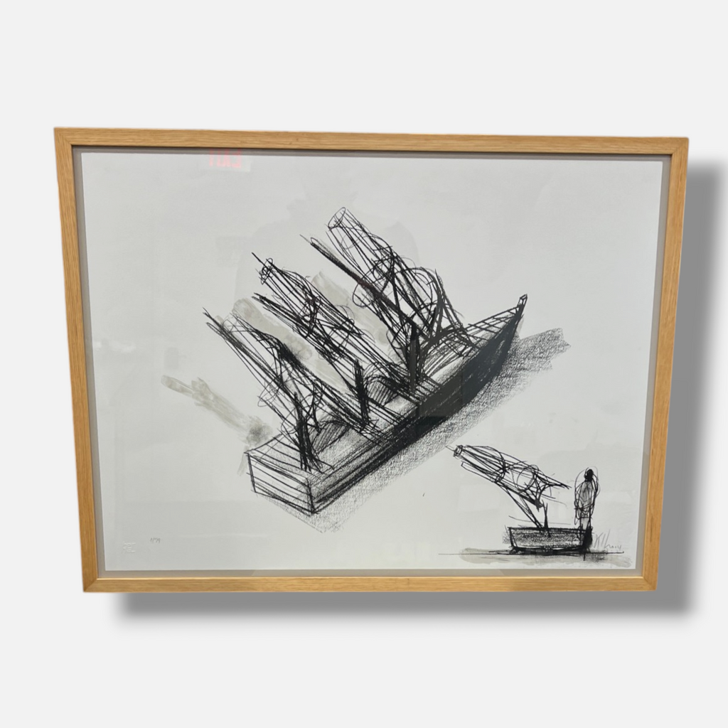 KCHO "Sin Titulo" 2004 Limited Signed Fine Wall Art Print