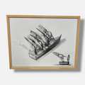 KCHO "Sin Titulo" 2004 Limited Signed Fine Wall Art Print