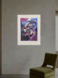 Luis García-Ochoa Ibáñez "Hombres Cayendo" Limited Signed Wall Art Print | 50x65