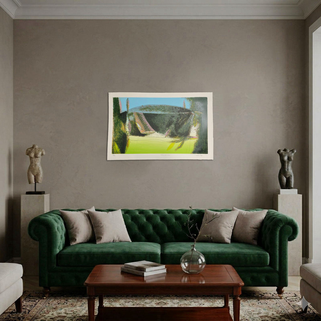 Nélida López Martínez "Nido En La Rama" 2005, Fine Wall Art | 77 x 45 cm