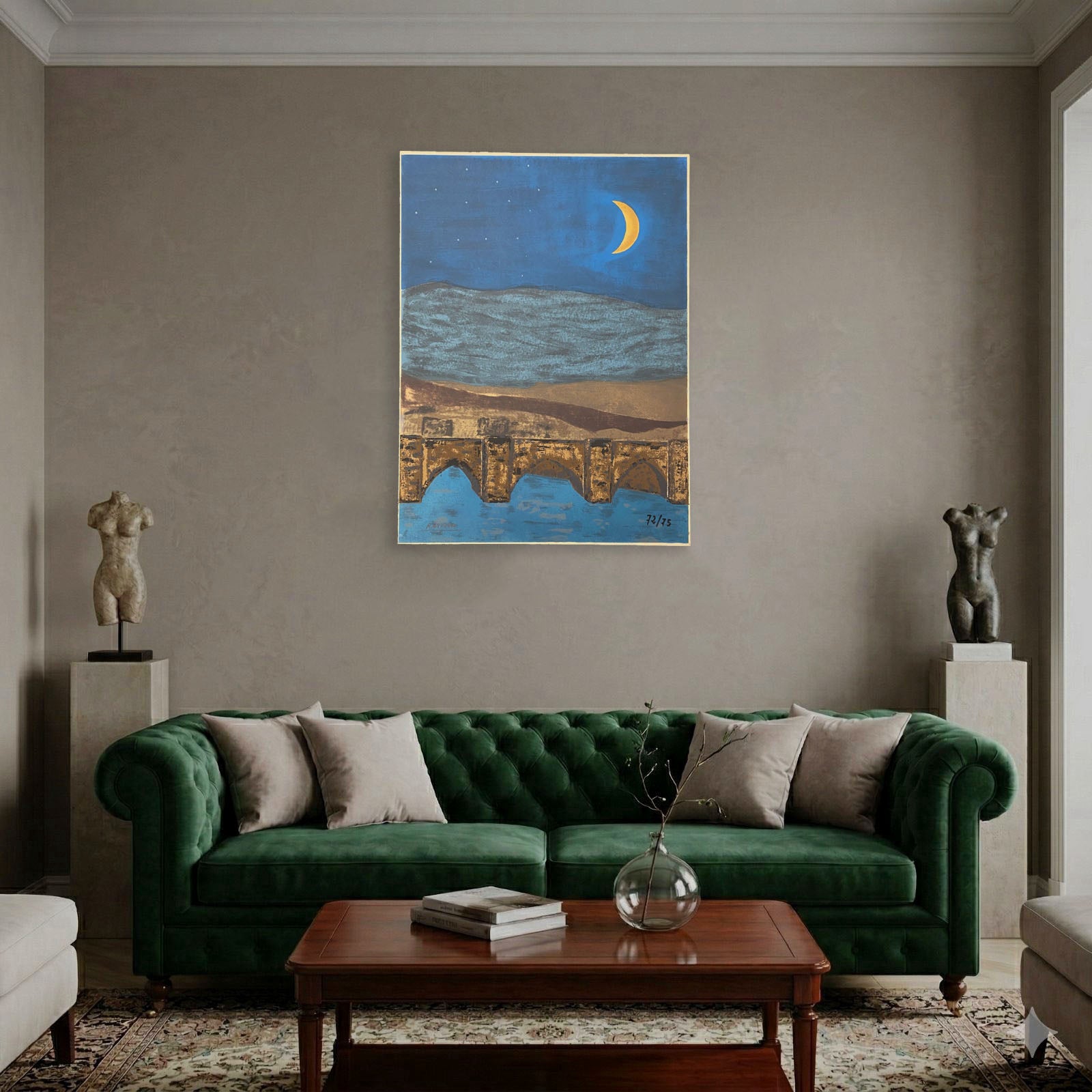 José Mª Kaydeda "Pontevedra" 2004 Signed Limited Fine Wall Art | 80 x 60 cm