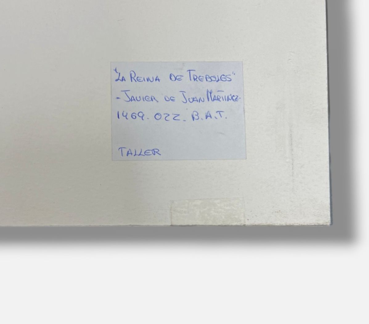 Javier de Juan Martínez "La Reina de Treboles" B.A.T. Limited Signed Wall Art