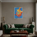 Luis Arias Vera "Desacato Cosmico" 2001 Limited Signed Wall Art