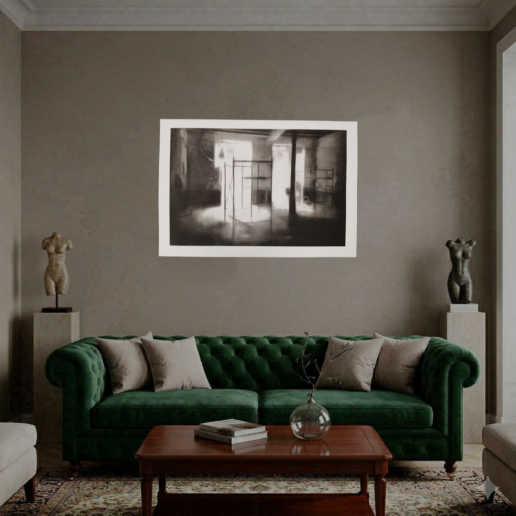 Eduard Resbiere Vázquez "Le rêve de l'ouvrier" 2006 Limited Signed Wall Art