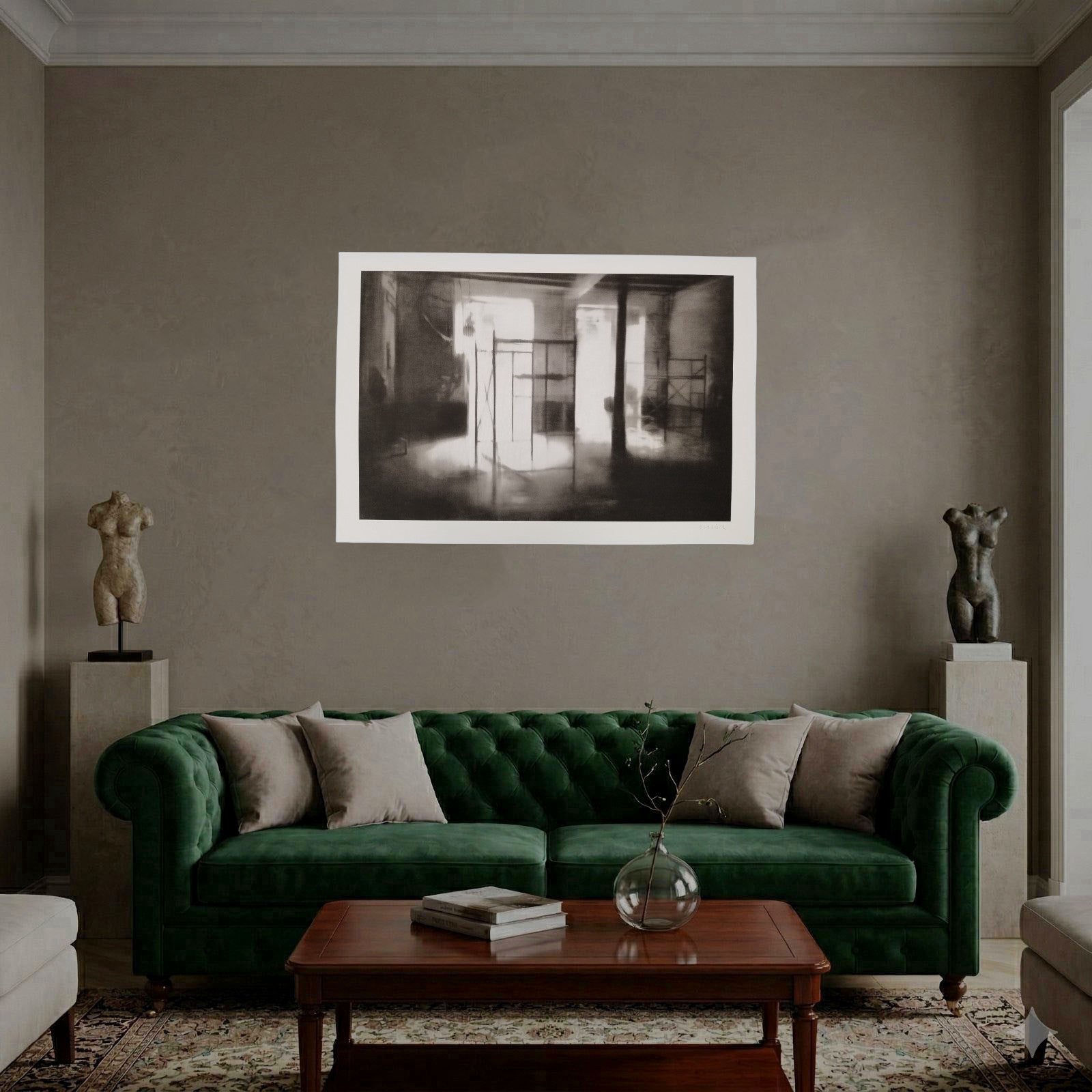 Eduard Resbiere Vázquez "Le rêve de l'ouvrier" 2006 Limited Signed Wall Art