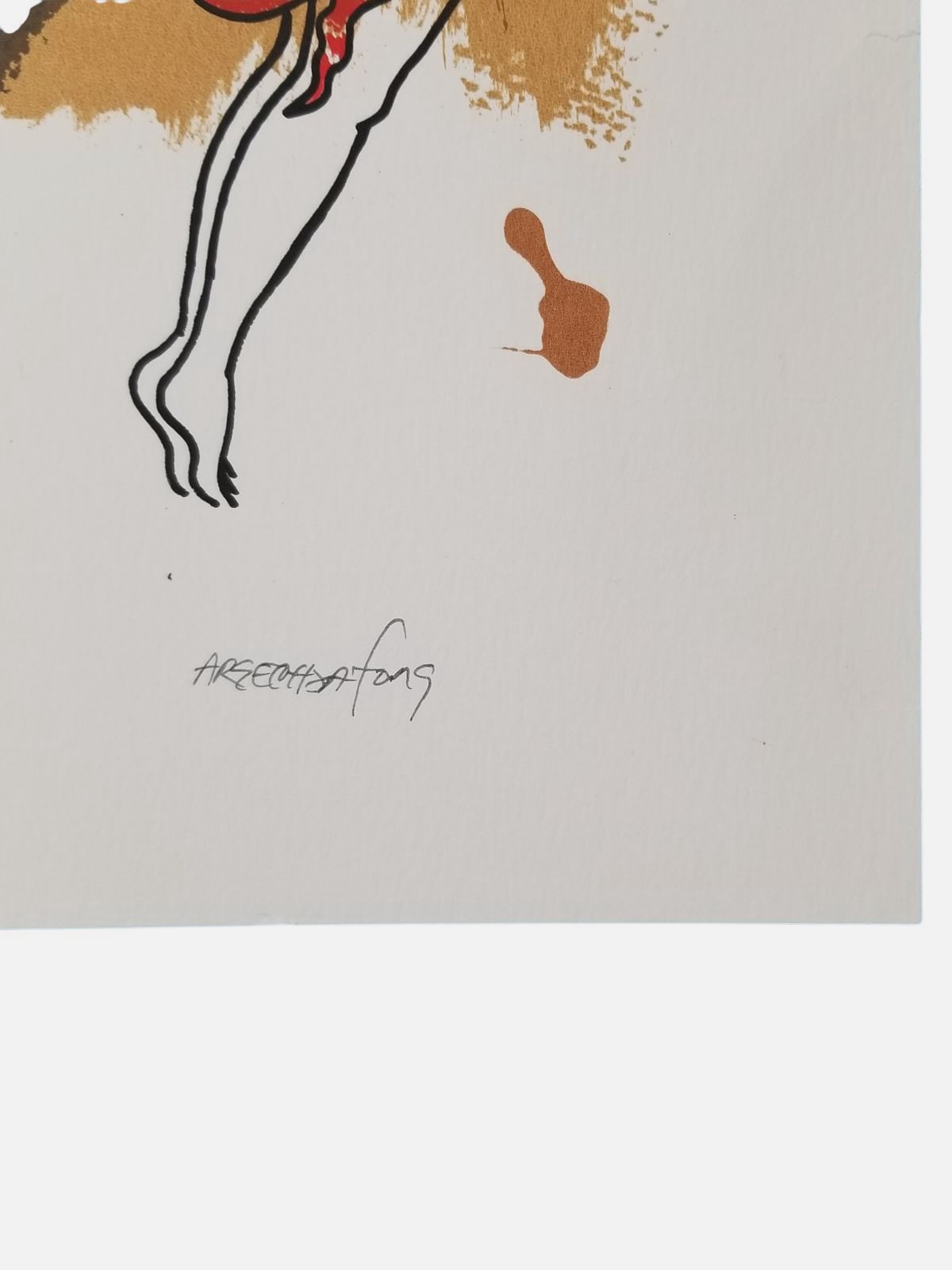 Alejandro Arrechea Fong "Mejunje I" 2004 Signed Limited Fine Wall Art Print