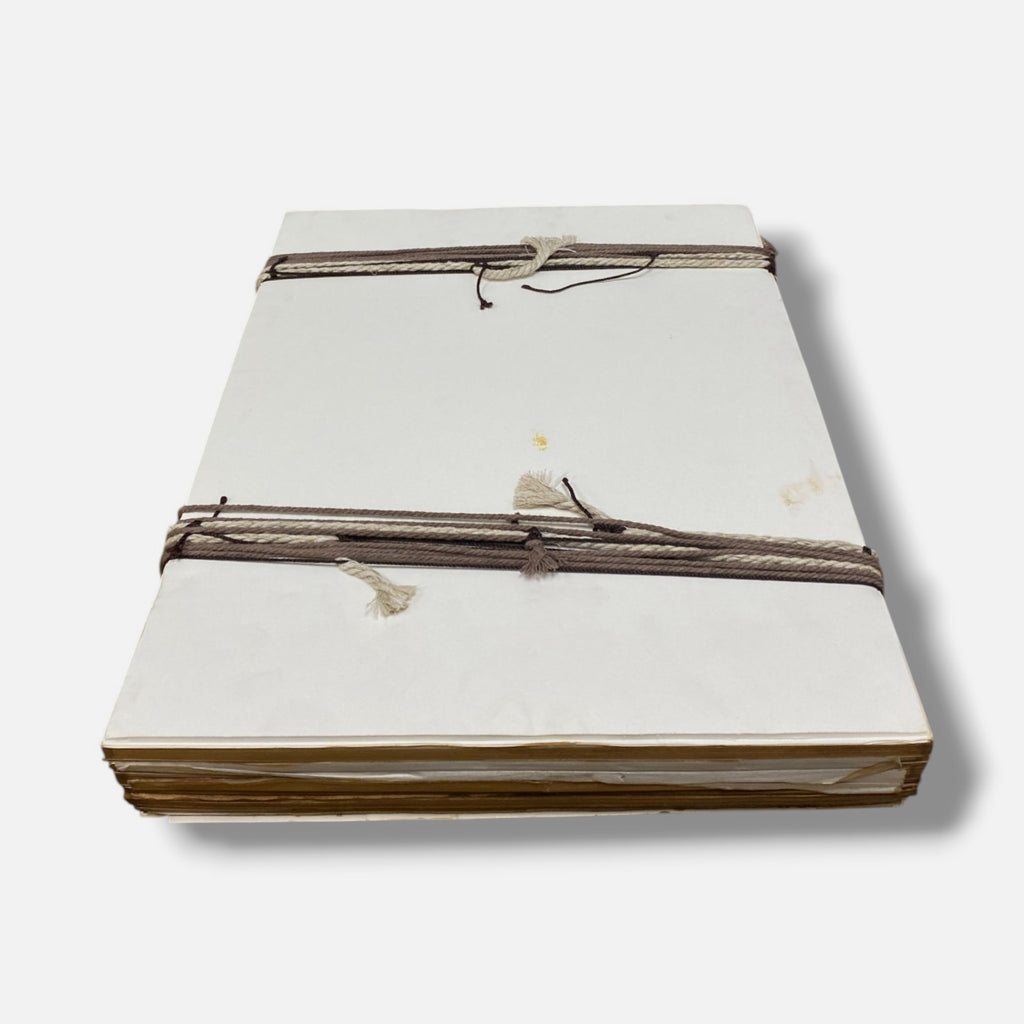 José Manuel Fors "Atados de memoria "H" 2005 Book Collage Fine Art