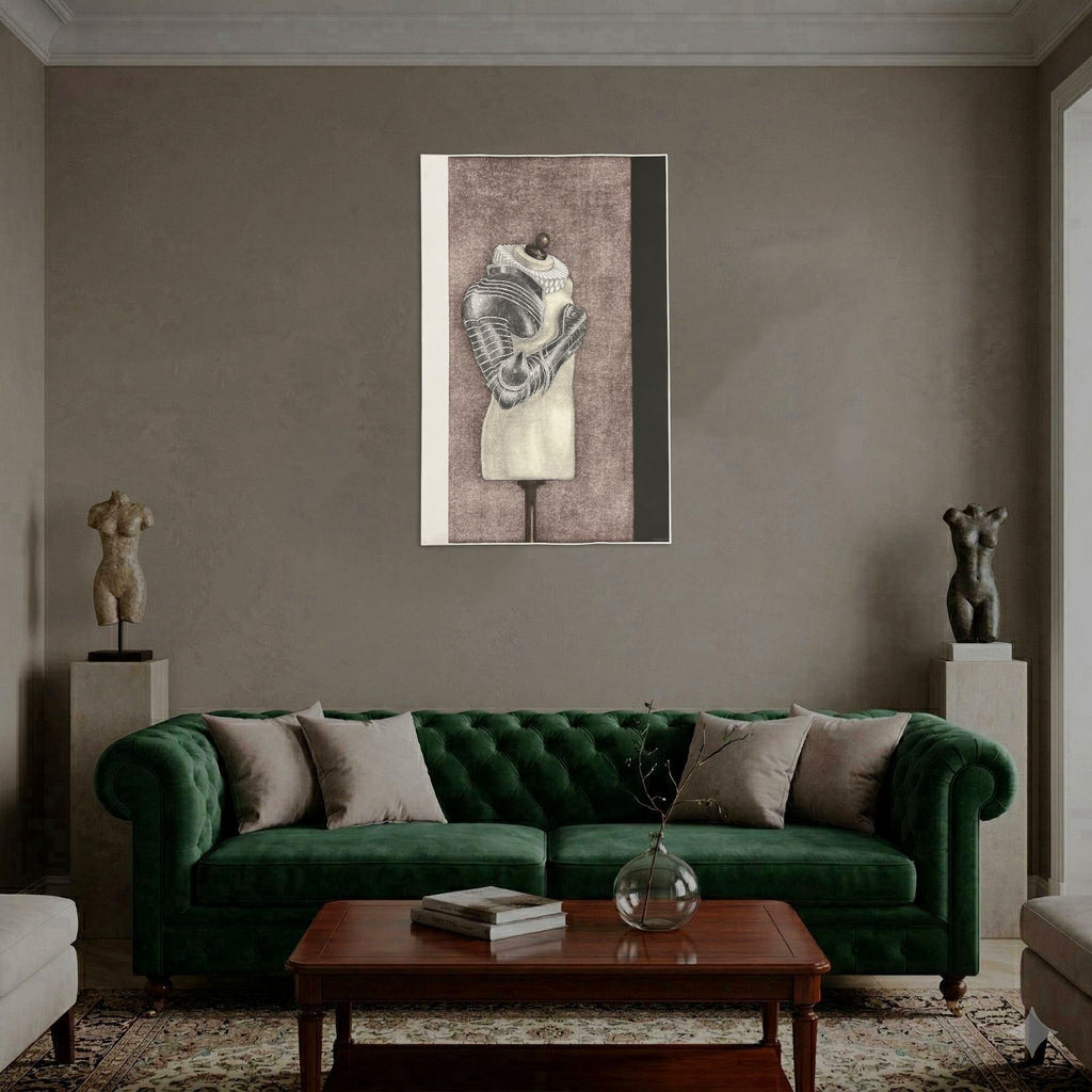 Henry Ramírez "Maniqui Con Brazal y Gola" Limited Signed Fine Wall Art Print