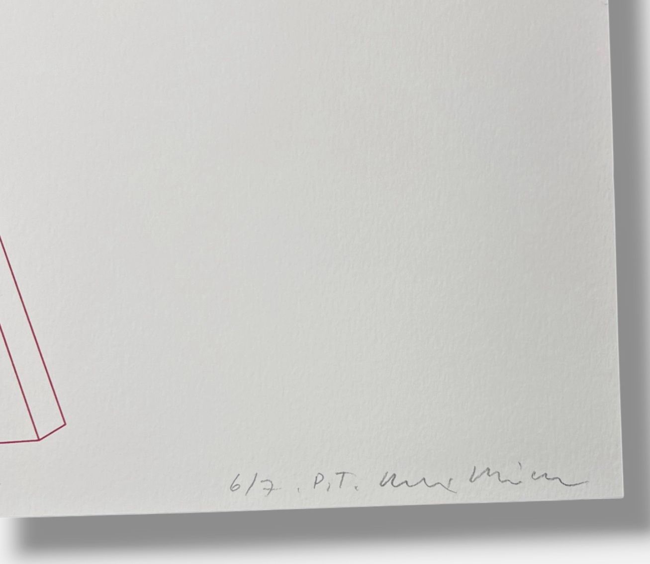 Alex Hanimann "All Has Not Been Said And Done V" P.T. Limited Signed Wall Art