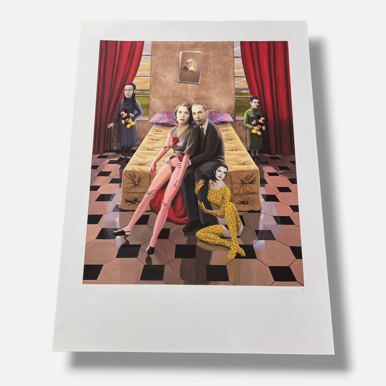 Gino Rubert "Sin Titulo I" 2005 Limited Signed Fine Wall Art Print