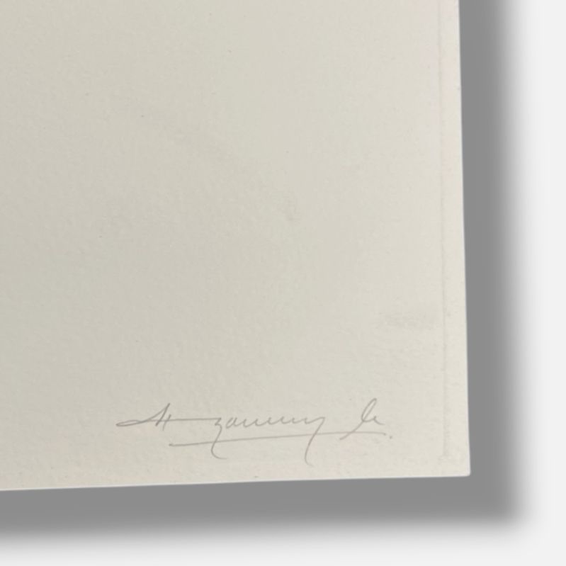 Henry Ramírez "Maniqui con Peto y Collarin" 2000, Limited Signed Fine Wall Art