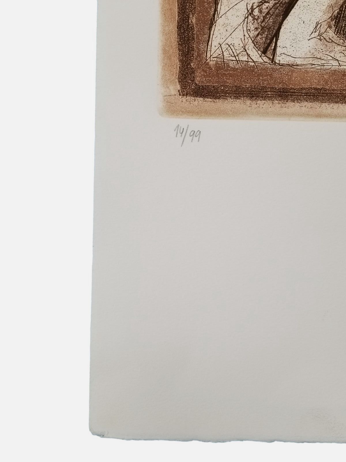 Rogeiro Ribeiro "Dor" 2006 Signed Limited Fine Wall Art Print