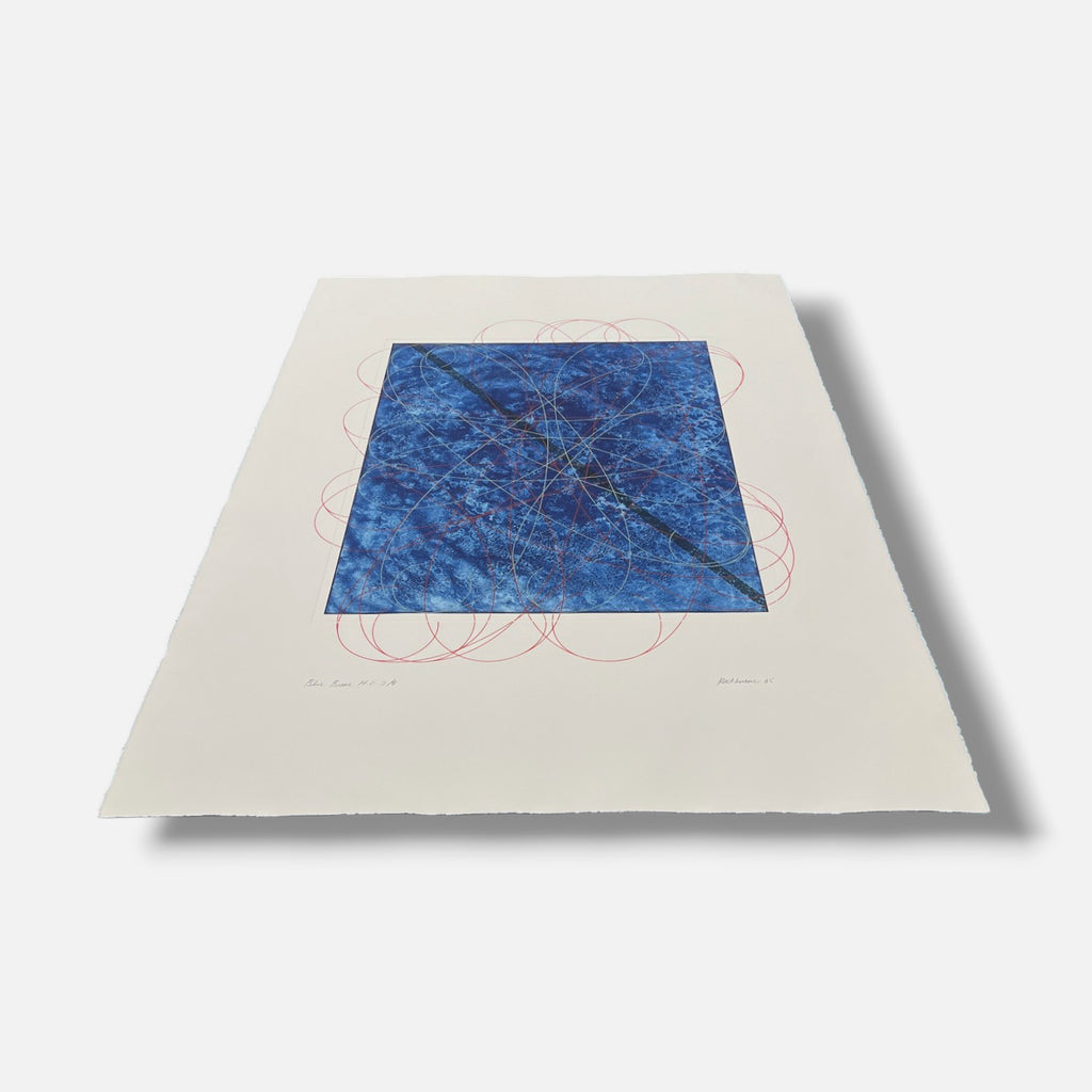 Dorothea Rockburne "Ship Curve #1" H.C. Limited Signed Wall Art | 78 x 112 cm