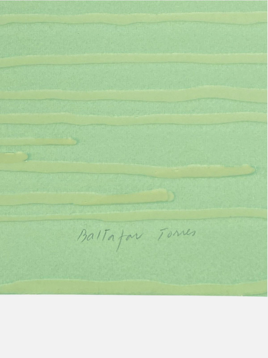 António Nascimento Baltazar Torres "Perdido" 2005 Limited Signed Wall Art, 73x73