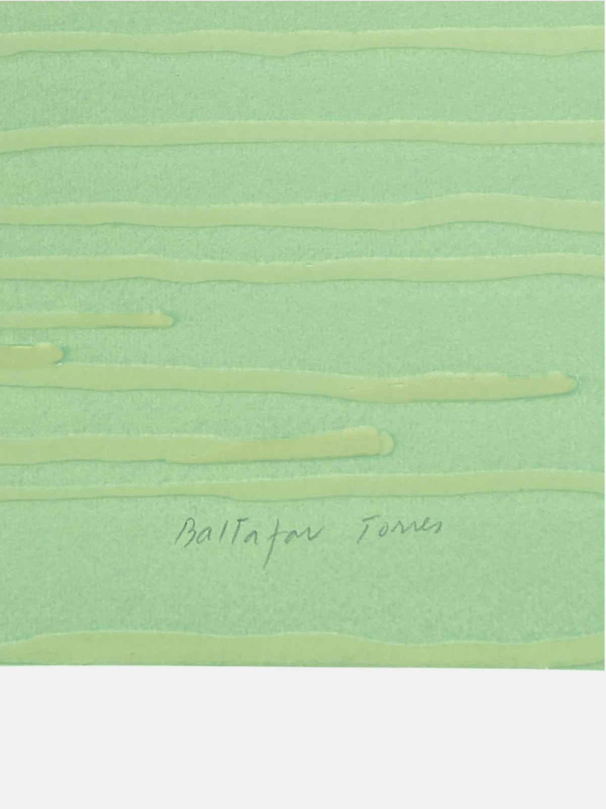 António Nascimento Baltazar Torres "Perdido" 2005 Limited Signed Wall Art, 73x73
