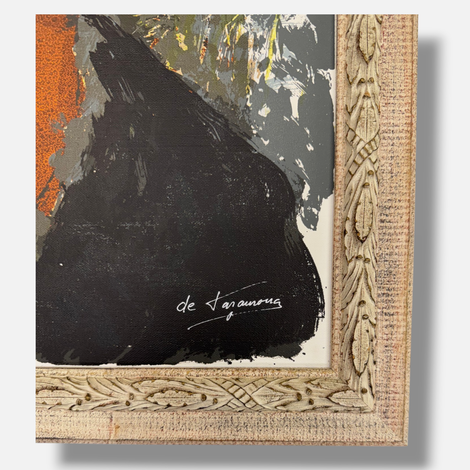Rufi Taramona "Haira" 1995 Limited Signed Fine Framed Wall Art