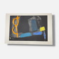 Joaquín Capa Eiriz "Yellow Over Dark" Limited Signed Fine Wall Art Print